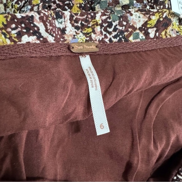 Free People Saturday Sun Mini Skirt Size 6 NEW - Picture 9 of 10